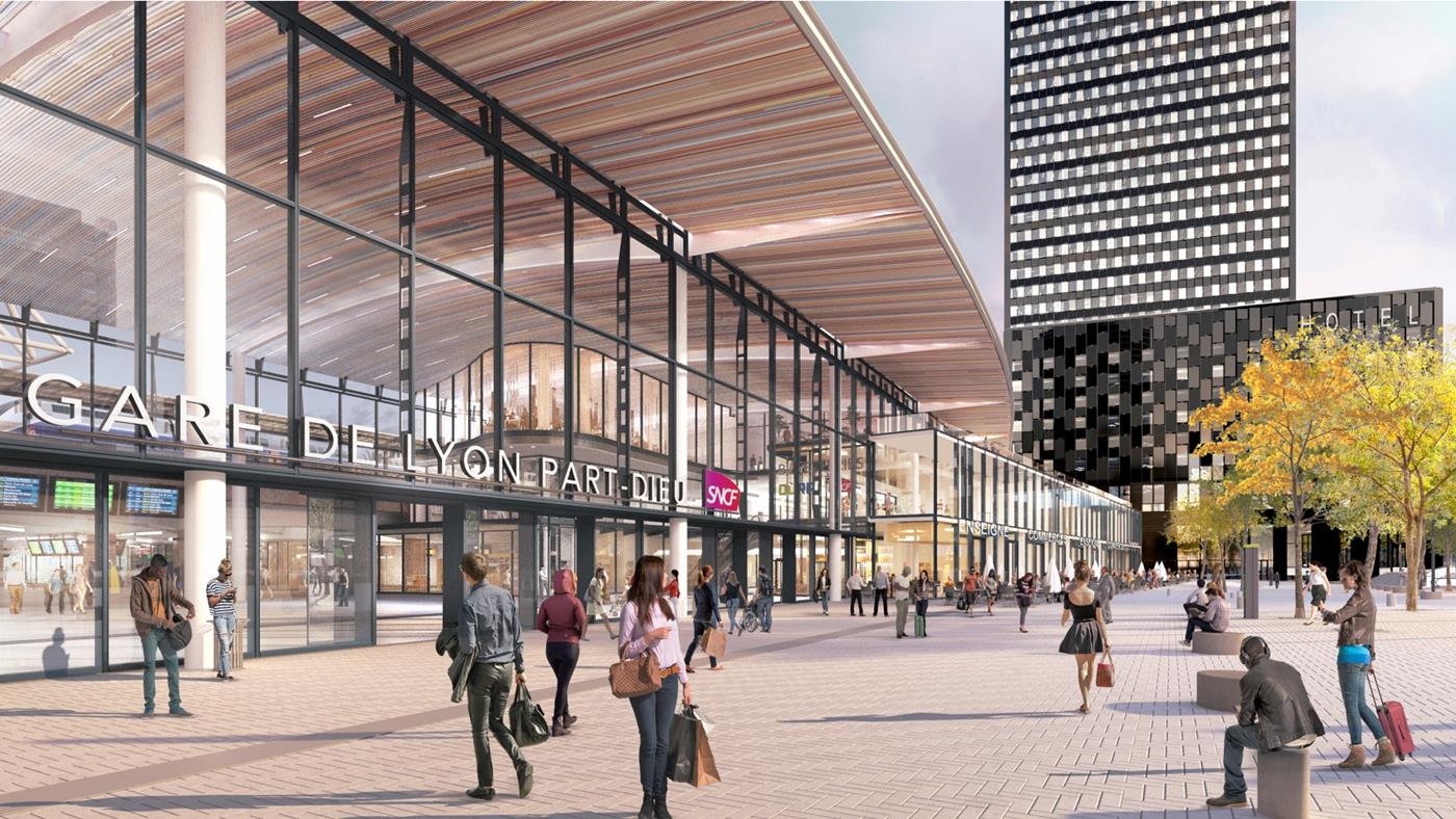 Gare de Lyon Part-Dieu - niveau 2